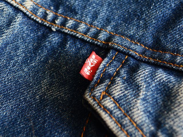 1980s〜 Levi's 70608デニムボアジャケット 表記46R - 古着屋HamburgCafe