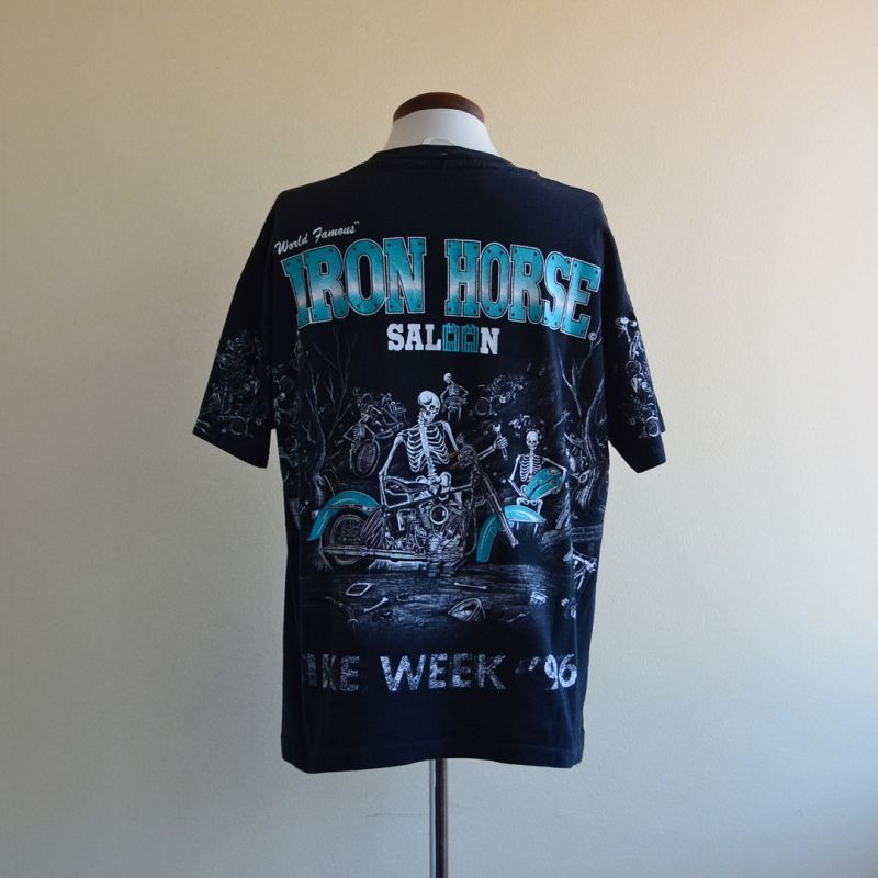 1990s IRON HORSE SALOON BIKE WEEK '96 ポケットTシャツ 表記L - 古着 ...