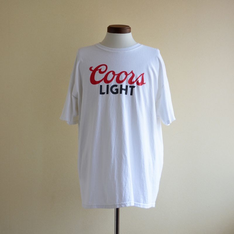 COORS LIGHT Tシャツ 表記XL - 古着屋HamburgCafe