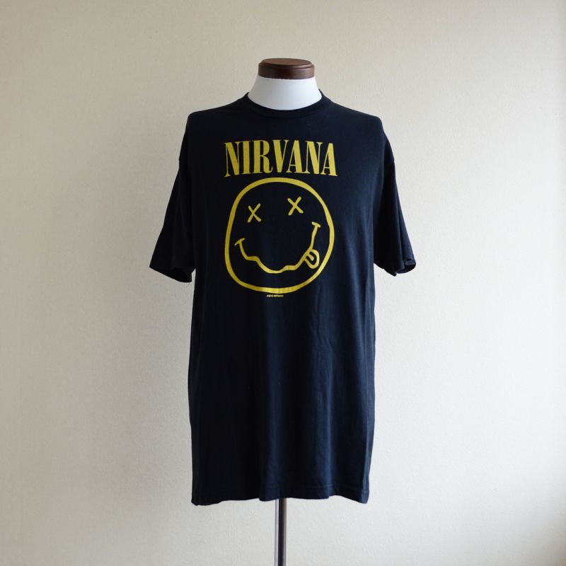 Nirvana ‘smile’ tee ニルヴァーナ ヴィンテージT  Lサイズ