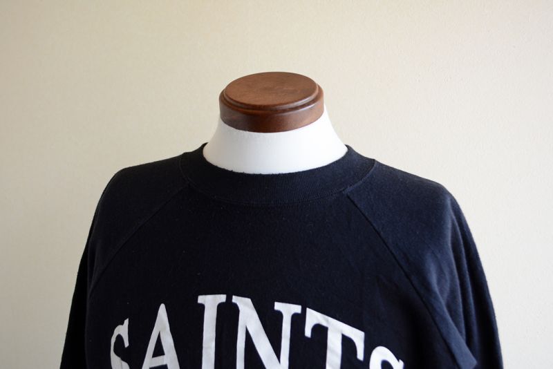 1980s〜 NEW ORLEANS SAINTS プリントスウェット 表記L - 古着屋