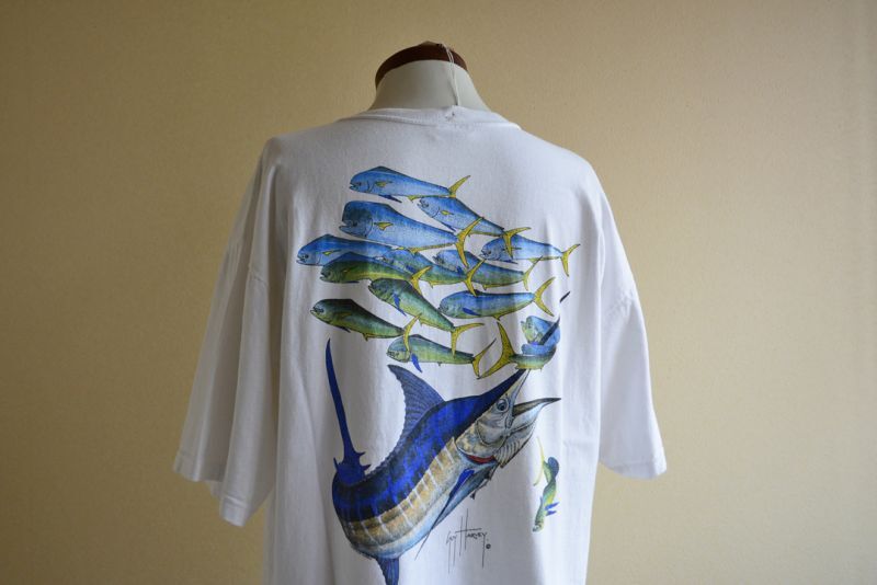 1990s GUY HARVEY ポケットTシャツ MADE IN USA 表記XL - 古着屋