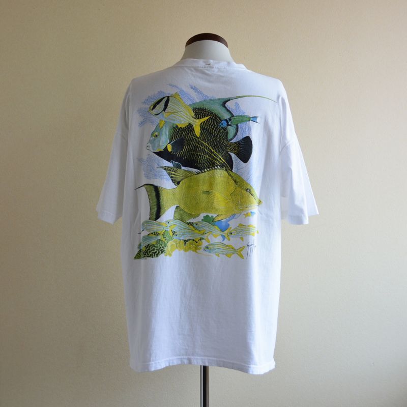 1990s GUY HARVEY ポケットTシャツ MADE IN USA 表記XL - 古着屋