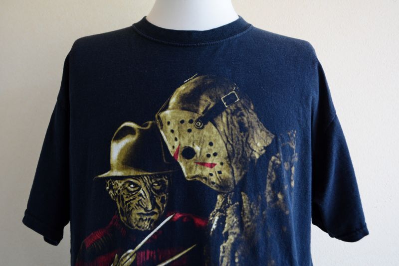 FREDDY VS. JASON Tシャツ 表記L - 古着屋HamburgCafe