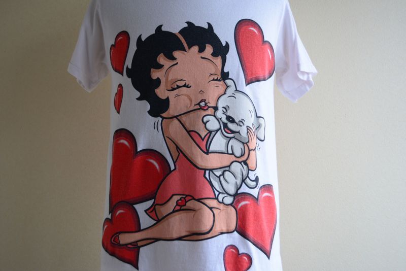 【90s】Betty Boop VINTAGE 両面プリント Tシャツ