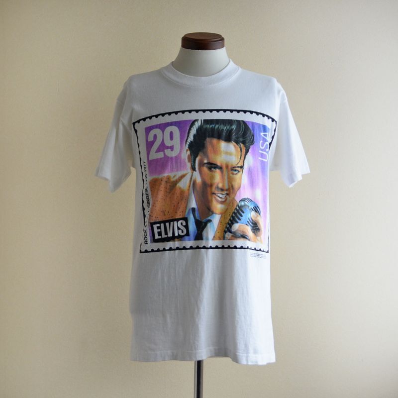90s Elvis Presley Tシャツ USA製 XLサイズ TRIBUTE 黒 デッドストック 