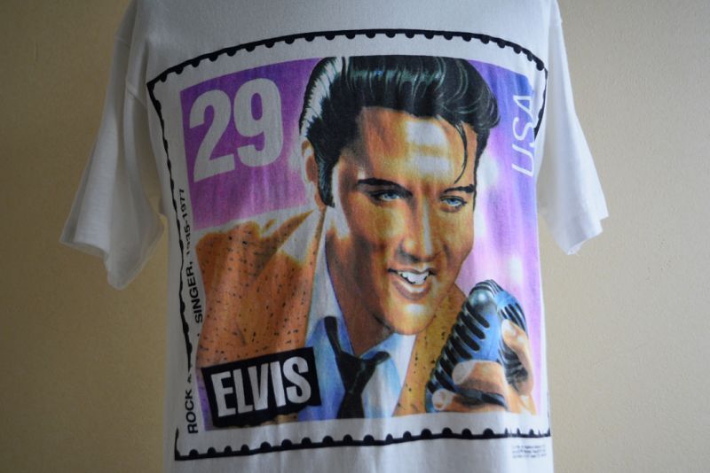 1990s ELVIS 29￠Stamp Tシャツ　MADE IN USA　表記M