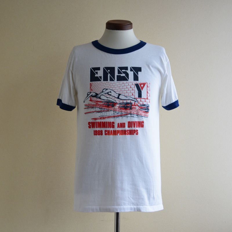 1980s EAST リンガーTシャツ 